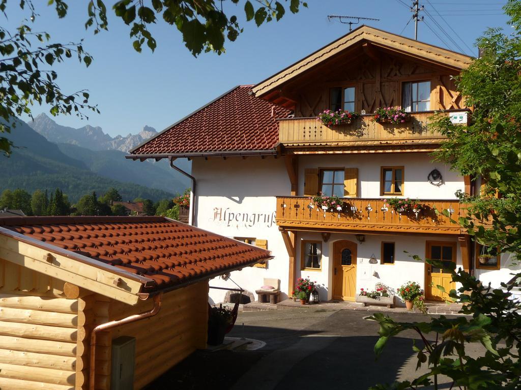 Gaestehaus Alpengruss Wallgau Exterior foto
